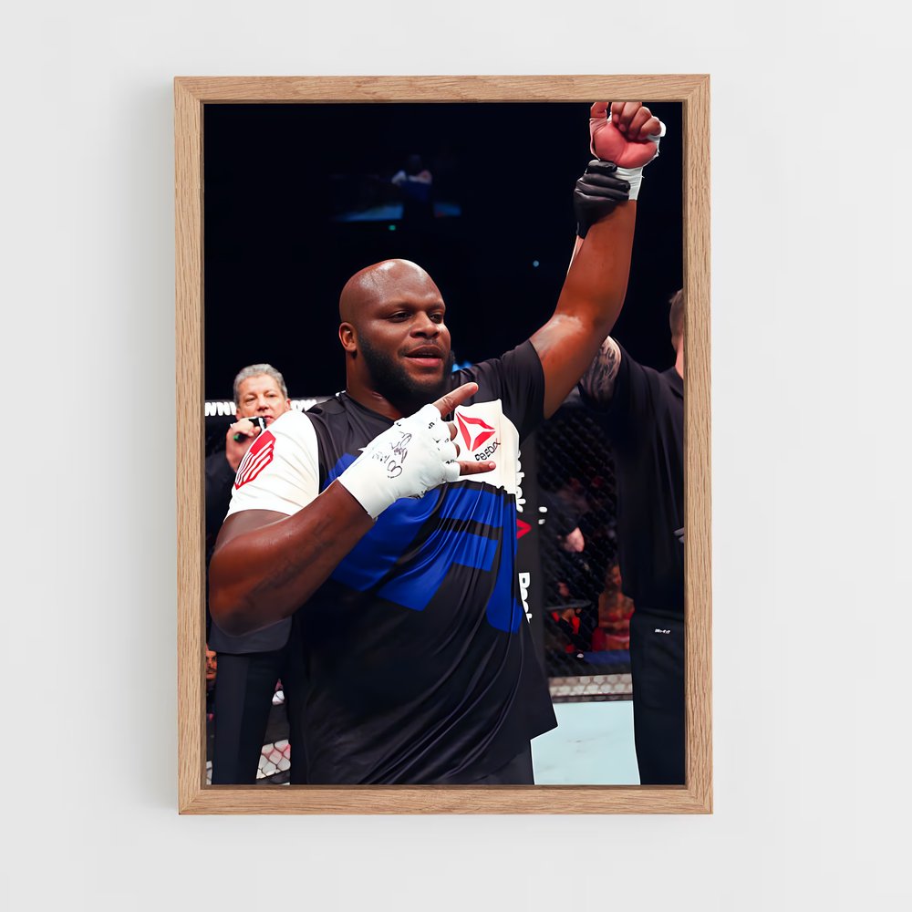 Poster Derrick lewis adversaires – affiche MMA (vue 4)